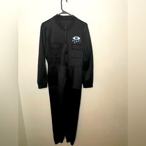 Women’s black jumpsuit, XXL